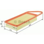 Bosch - 1 457 433 076 - Filtro de ar - 3165143419151