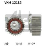 SKF - VKM 12182 - Rolo tensor, correia dentada - 7316571902326