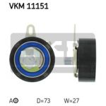 SKF - VKM 11151 - Rolo tensor, correia dentada - 7316572120088