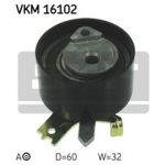 SKF - VKM 16102 - Rolo tensor, correia dentada - 7316572283493