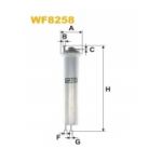 Wix Filters WF8258 - Filtro de combustível - 5050026344065