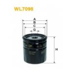Wix Filters WL7098 - Filtro de óleo - 5050026008547