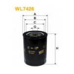 Wix Filters WL7426 - Filtro de óleo - 5050026350660