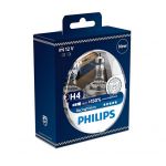 Philips 2x Lâmpadas Racing Vision +150% H4 12V 60/55W
