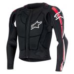 Alpinestars Casaco Proteção Bionic Plus Jacket Black-red-white