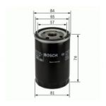 Bosch Filtro de Óleo 0986452016