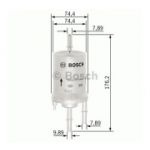 Bosch Filtro de Combustivel F026403003