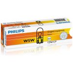 Philips Vision W5W T10 12V 5W w2.1x9.5d ( 10 lâmpadas ) - 12961CP