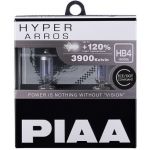 PIAA 2x Lâmpadas PIAA HYPER ARROS HB4 12V 51W + 120% 3900K - HE-910