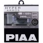 PIAA 2x Lâmpadas PIAA HYPER ARROS H11 12V 55W + 120% 3900K - HE-906