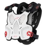 Alpinestars Colete A1 Roost Guard White / Black / Red