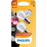 Philips 2x Lâmpadas P21W 12V Premium - 12498B2