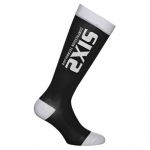 Sixs Meias Recovery Meias Black / White Recovery Socks-black/white-xs