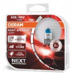 Osram Night Breaker Laser H3 Next Generation +150% ( 2 Lâmpadas ) - 64151NL - 02