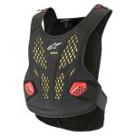 Alpinestars Colete Sequence Chest Protector Anthracite Red - 6701819-143-XSS