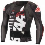 Alpinestars Casaco Sequence Protection L/s Black / White / Red - 6505619-123-S