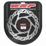 Wrp Fixed Disco Frontal 240 mm Honda Cr/crf 1996-2014 Silver