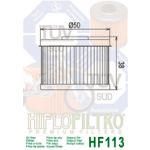 HiFlo Filtro de óleo - HF113