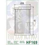 HiFlo Filtro de óleo - HF169