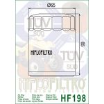 HiFlo Filtro de óleo - HF198