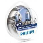 Philips Crystal Vision H7 + W5W 4x Lâmpadas