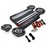 Auna Kit Car Hifi 4.0 "platin Line 400" Kit Caixas Amplificador