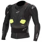 Alpinestars Protecção Corporal Bionic Tech V2 Black Yellow Fluo S