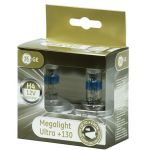 GE Megalight Ultra + 130 H4 12v 60/55w p43t ( 2 Lâmpadas )