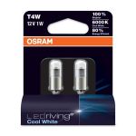 Osram Lâmpadas LEDriving 1W 12V T4W Cool White - 3850CW-02