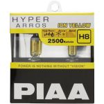 PIAA H8 12v 35w Hyper Arros Ion Yellow 2500K ( 2 Lâmpadas ) - HE-994Y