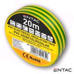 Entac Fita Isoladora Verde/amarelo 20M - EIT-1319-20M-GY