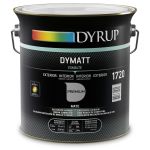 Dyrup Esmalte Sintético para Madeiras e Metais Dymatt Preto 4 Lt - 1720-895-18