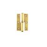 Tupai Dobradiça 605 3.1/2" Esquerda Latão Polido Brilhante