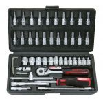 KS Tools Conjunto de 46 pontas de chave Superlock 1/4" - 400885
