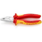 Knipex Combination Pliers Chrome Plated, Insulated 180 mm 03 06