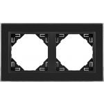 Efapel Espelho Duplo Cristal Negro/preto Mate - 90920TEP