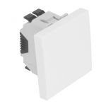 Efapel Interruptor Unipolar 2 Modulos Branco - 45011SBR