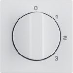 Berker Q. X Botão Rotativo 0-1-2-3, Branco - 10966089