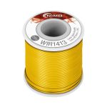 Nimo Bobine Fio Rigido Cobre 0,8mm (amarelo) para Montagens - 20 Mts - WIR1413