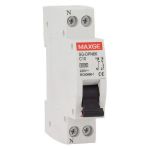 Maxge Interruptor Automático Residencial MAXGE 1P+N-6kA 6-40A 1 Modulo DPN 400-230V AC25 A - 868_1580