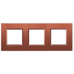 Legrand Espelho Triplo para 6 Módulos Living Light Brick - 17808056