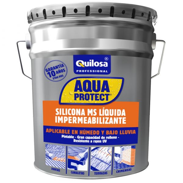 Quilosa Impermeabilizante Exterior Aquaprotect Kg Cinza