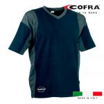 Cofra Java Navy Blue / Dark Grey T-shirt Xl