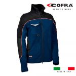 Cofra Mulher Jaqueta Fleece Rider Marinha Azul Preto L