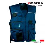 Cofra Vest Expert Navy Blue Black 64
