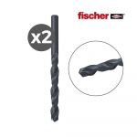 Fischer Pack 2 Brocas de Metal Hss-r DIN338 1,5X18 / 40 / 2K