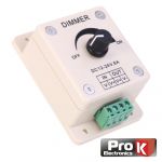 ProK Electronics Regulador De Luz Led Dimmer Branco 12v 8a 96w - LEDDIMMER12V8A