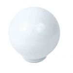 Nesu Puxador Botão de Esfera Abs 29 mm. Branco Brilhante - 881003932