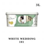 EDM Tinta Ally Brush Exterior White Wedding 3 L - EDM25451