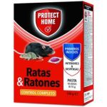 Protect Home, Raticida En Pasta de Alta Eficacia, Mata Ratas e Ratones En Interiores e Despensa, 10 Dosis de 15 g
